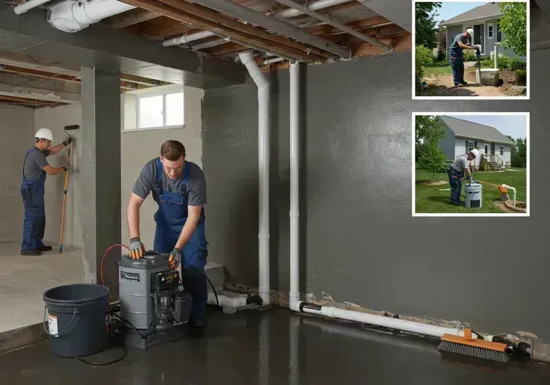 Basement Waterproofing and Flood Prevention process in Gillespie County, TX